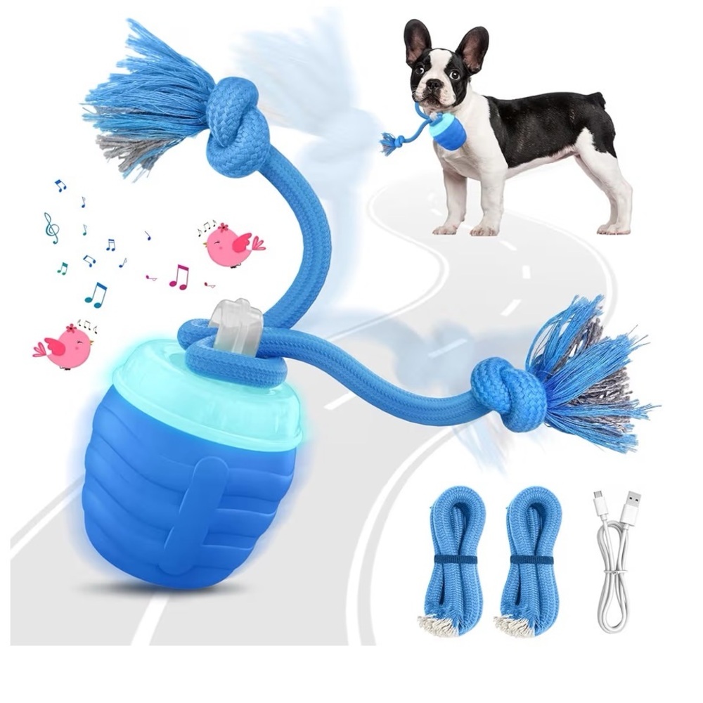 HVUATQ Interactive Motion Dog Ball Toy – Automatic Smart Puppy Exercise Ball